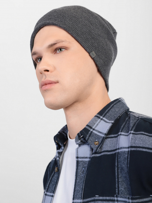 Шапка Skechers Mens Wool Hat модель SMK1017GRY Фото