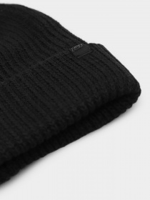 Шапка Skechers Solid Ribknit Beanie Hat модель SMK1016BLK Фото