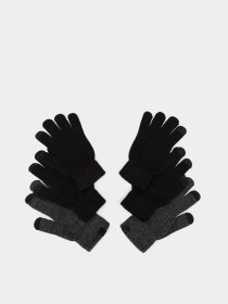 Перчатки Skechers 3 Pack Magic Gloves модель SMK3120BLK Фото