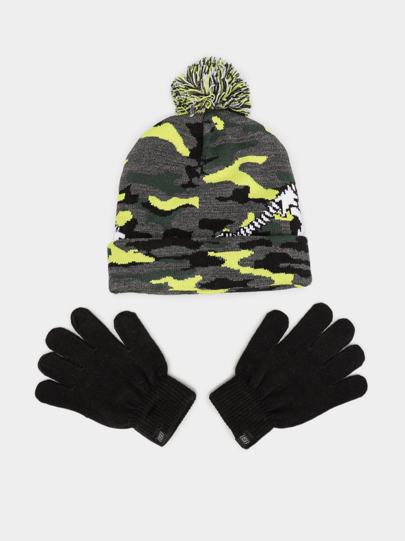 Шапка/перчатки Skechers Dino Lightup Hat and Gloves Set модель SBK6047MUL Фото