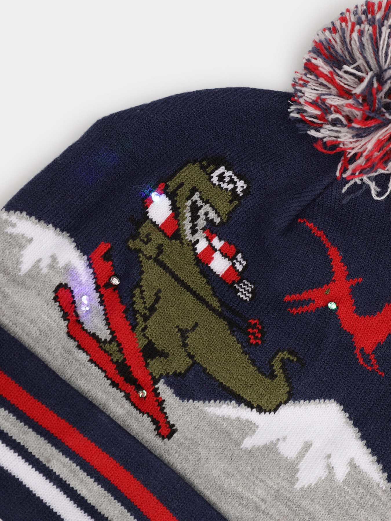 Шапка/перчатки Skechers Dino Ski Lighted Hat Set модель SBK6051NVY Фото