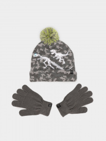 Шапка/рукавички Skechers модель SBK6651GRY Шапка/рукавички Skechers модель SBK6651GRY Фото