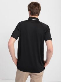 Поло Skechers Fade Stripe Golf Wіcking Breathable Zip Soft Feel модель M01TO36 BLK Фото