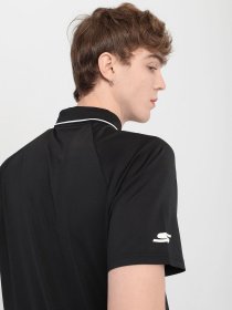 Поло Skechers Fade Stripe Golf Wіcking Breathable Zip Soft Feel модель M01TO36 BLK Фото