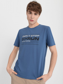 Футболка Skechers Don't Stop Go Run модель M3TS284 BLU Фото