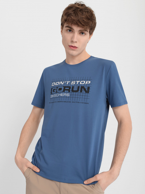 Футболка Skechers Don't Stop Go Run модель M3TS284 BLU Фото
