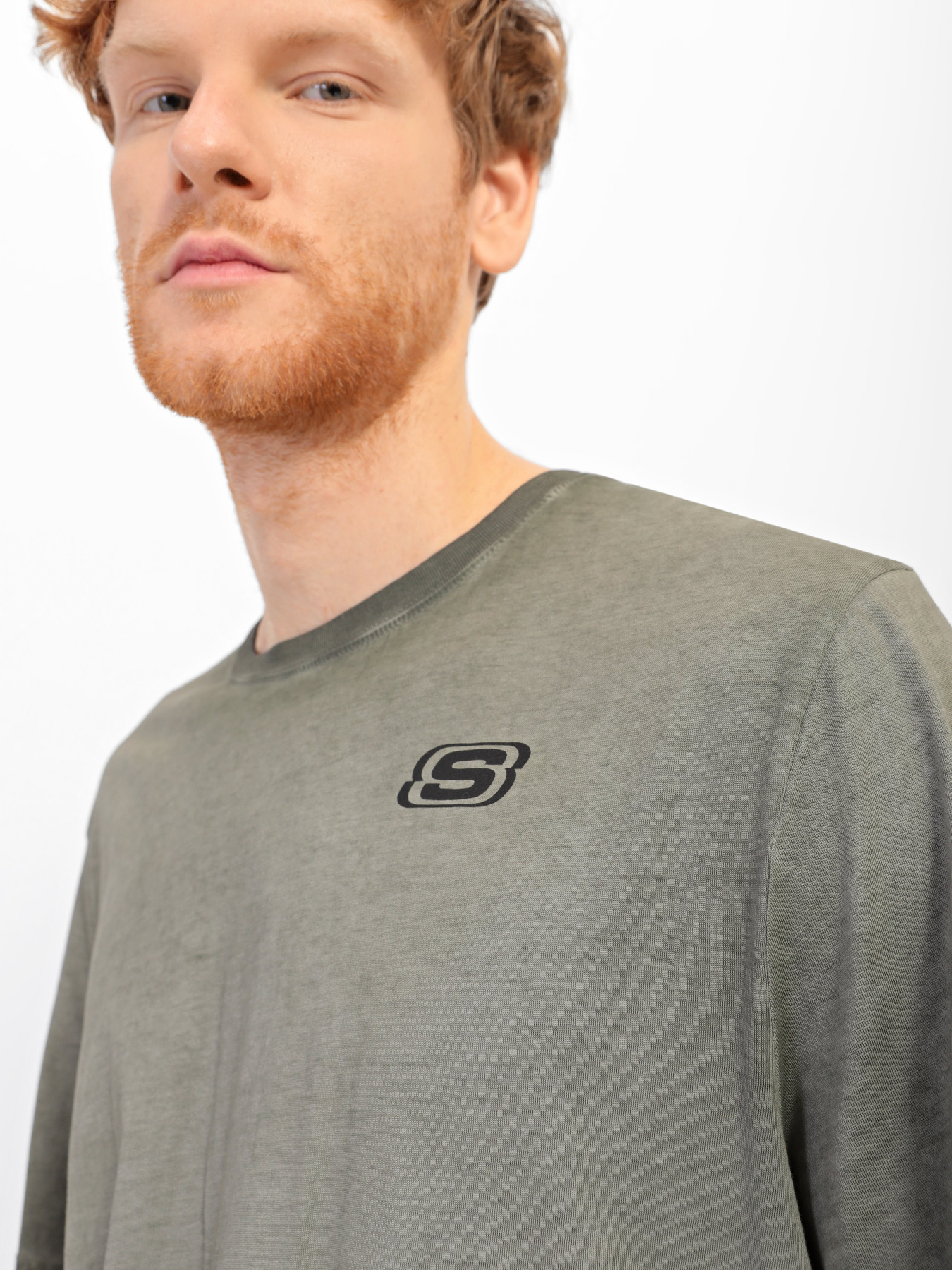 Футболка Skechers Heritage модель M1TS156 OLV Футболка Skechers Heritage модель M1TS156 OLV Фото