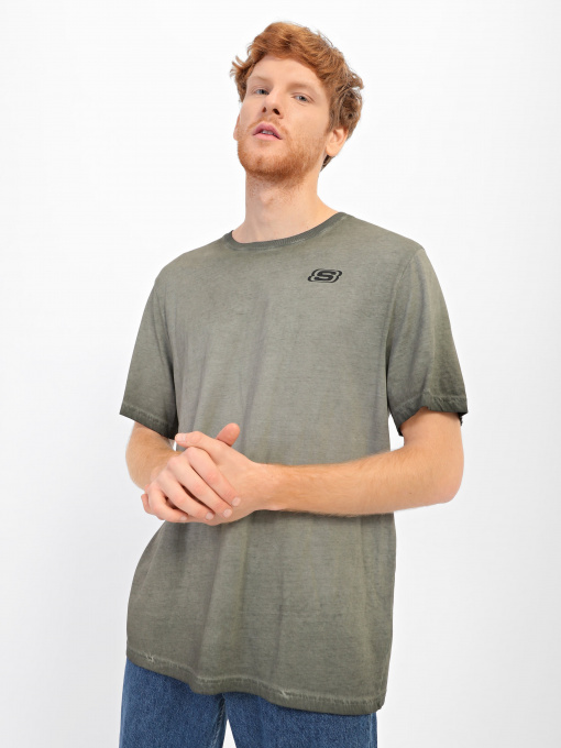 Футболка Skechers Heritage модель M1TS156 OLV Фото