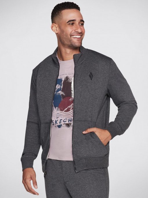 Кофта Skechers The Hoodless GOwalk Everywhere Модель M3JA195 CHAR Фото