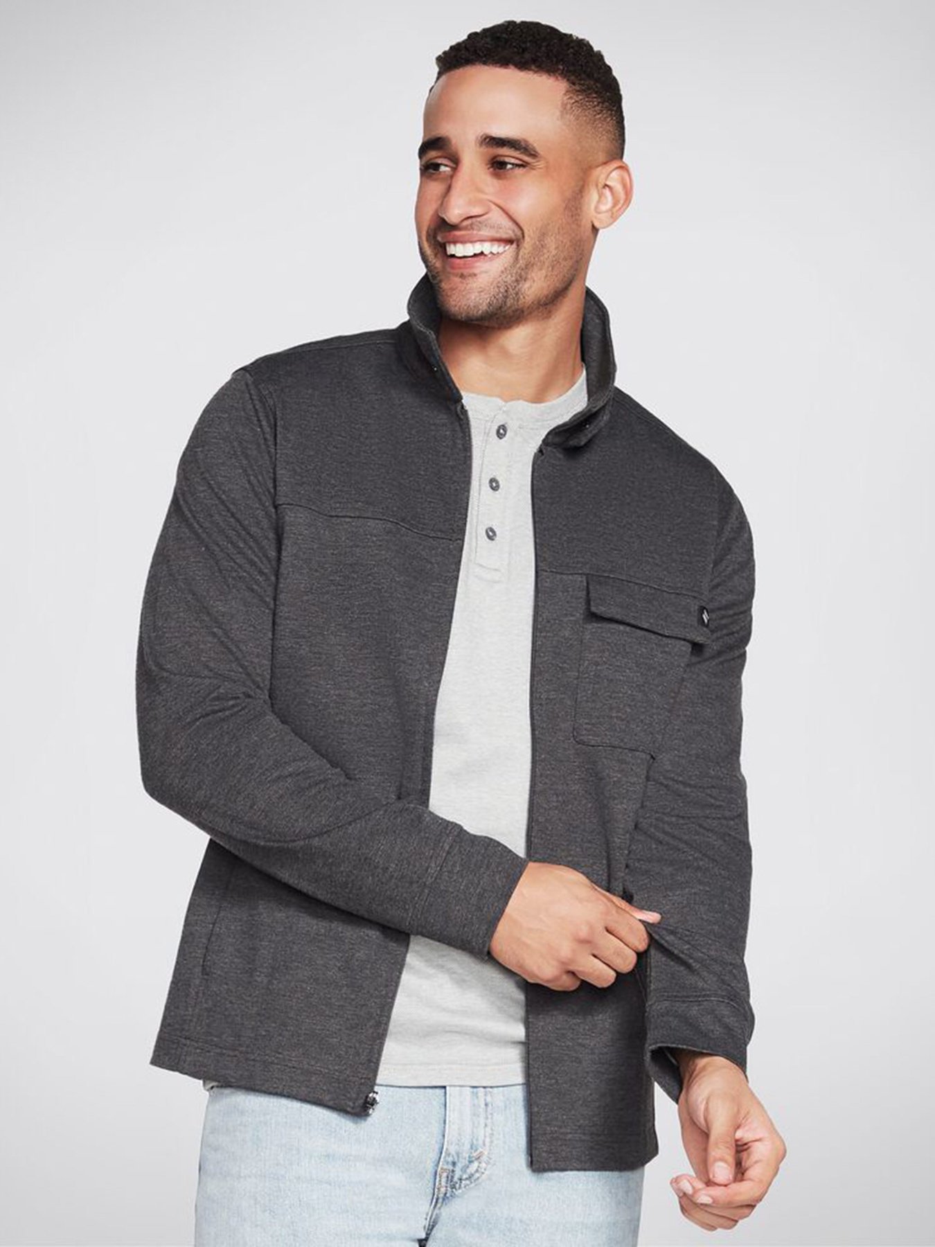 Кофта Skechers GOKNIT ULTRA модель MJA228 CHAR Фото