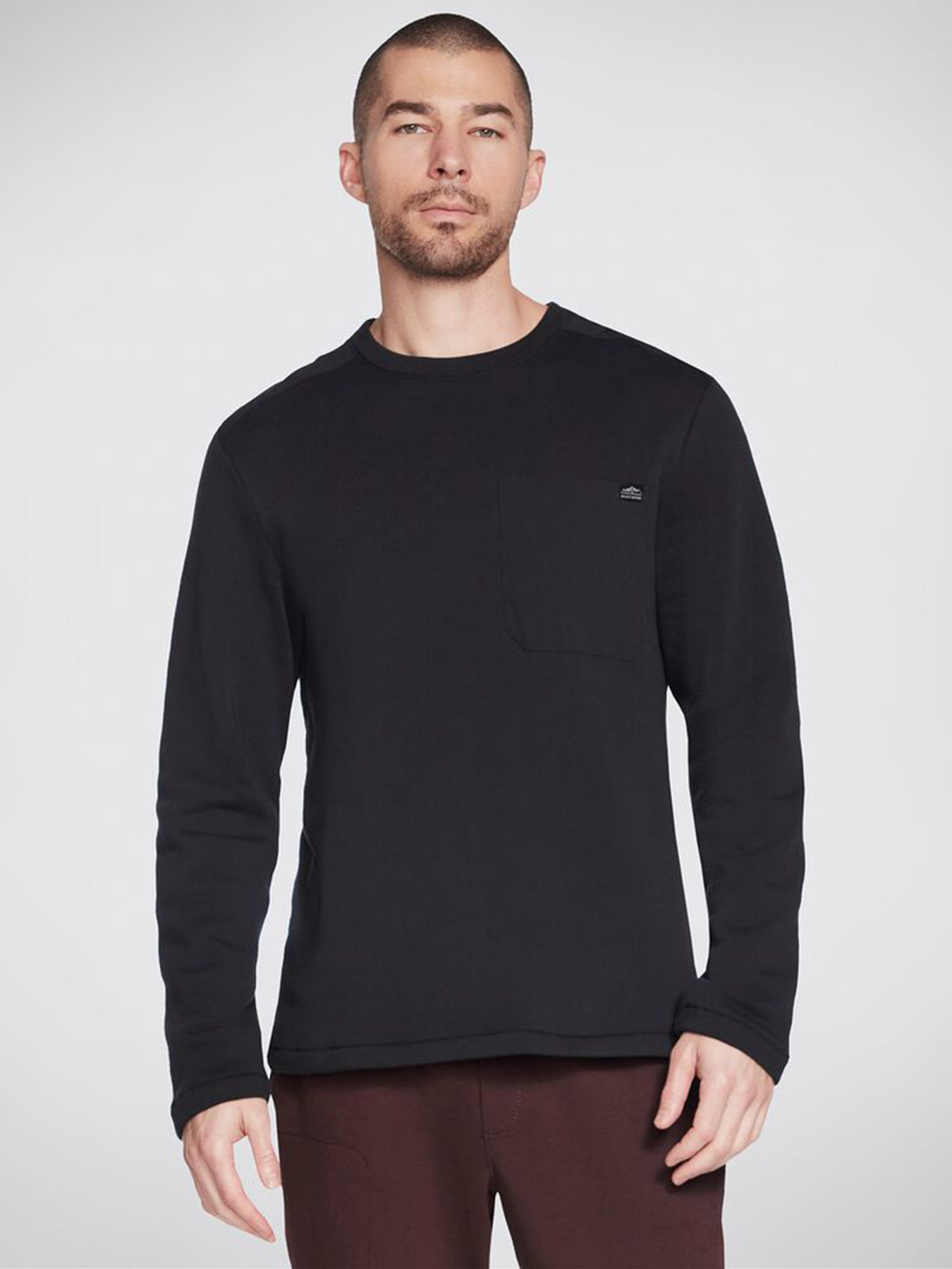 Лонгслив Skechers SWEATS Utility модель MLT182 BLK Фото