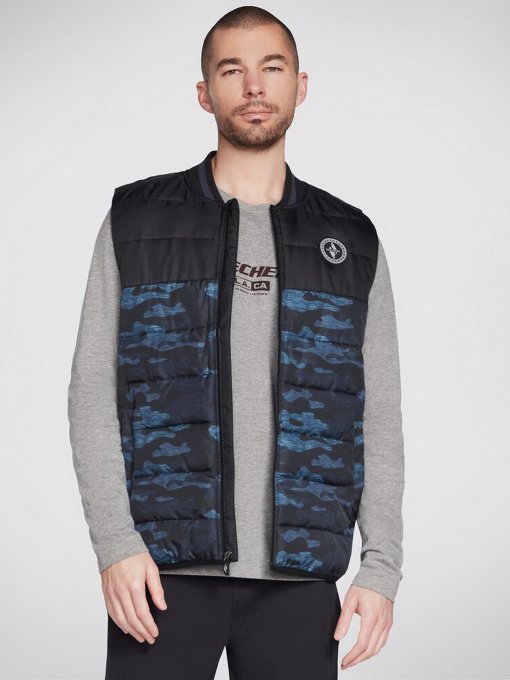 Жилет с утеплителем Skechers GOWALK Trail Vest модель MJA216 NVMT Фото