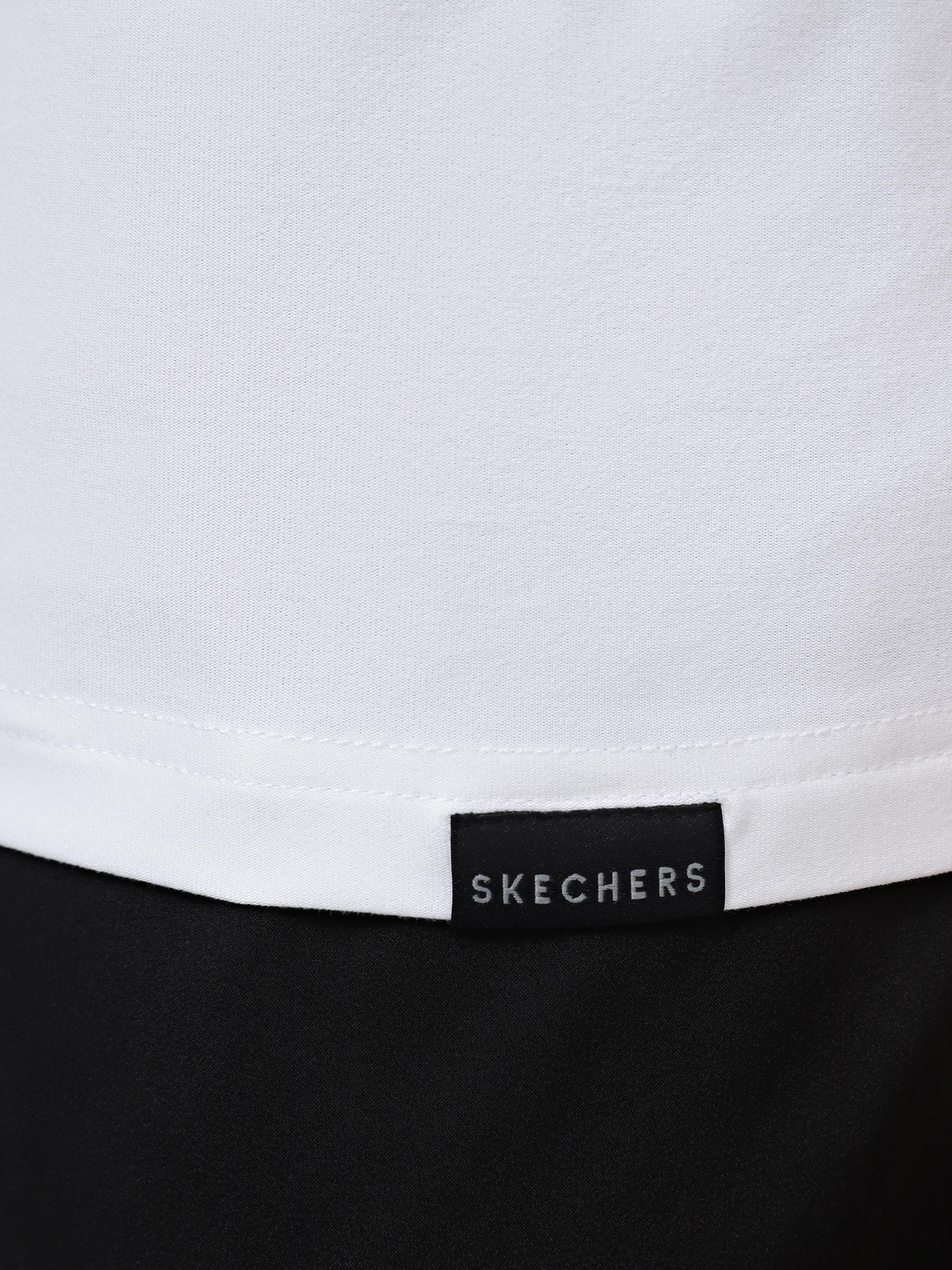 Футболка Skechers Go Dri All Day Tee модель TS107 WHT Фото