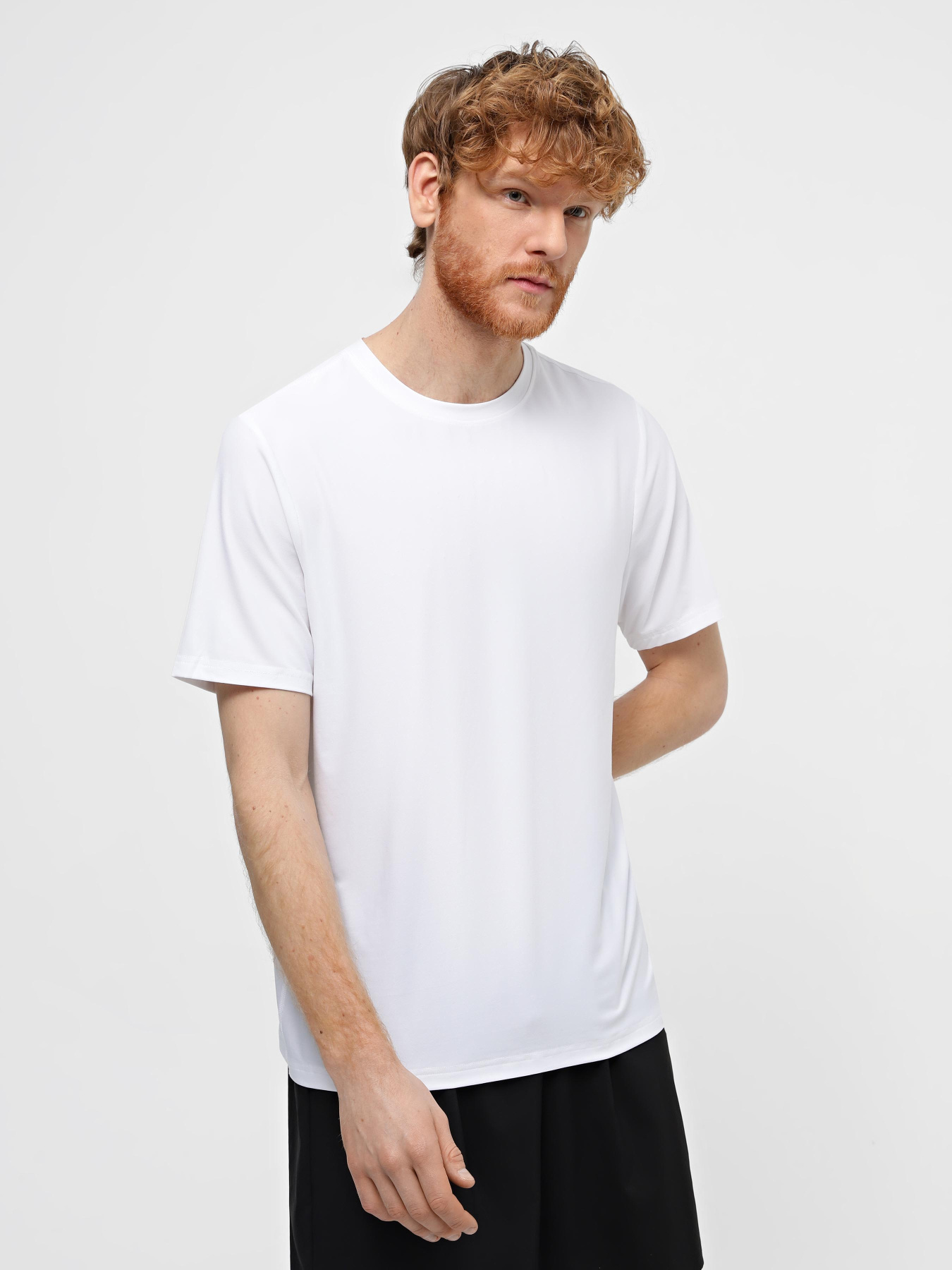 Футболка Skechers Go Dri All Day Tee модель TS107 WHT Фото