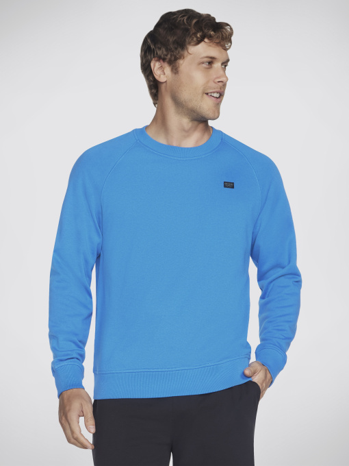 Свитшот Skechers Classic Crew модель LT111 BLGR Фото