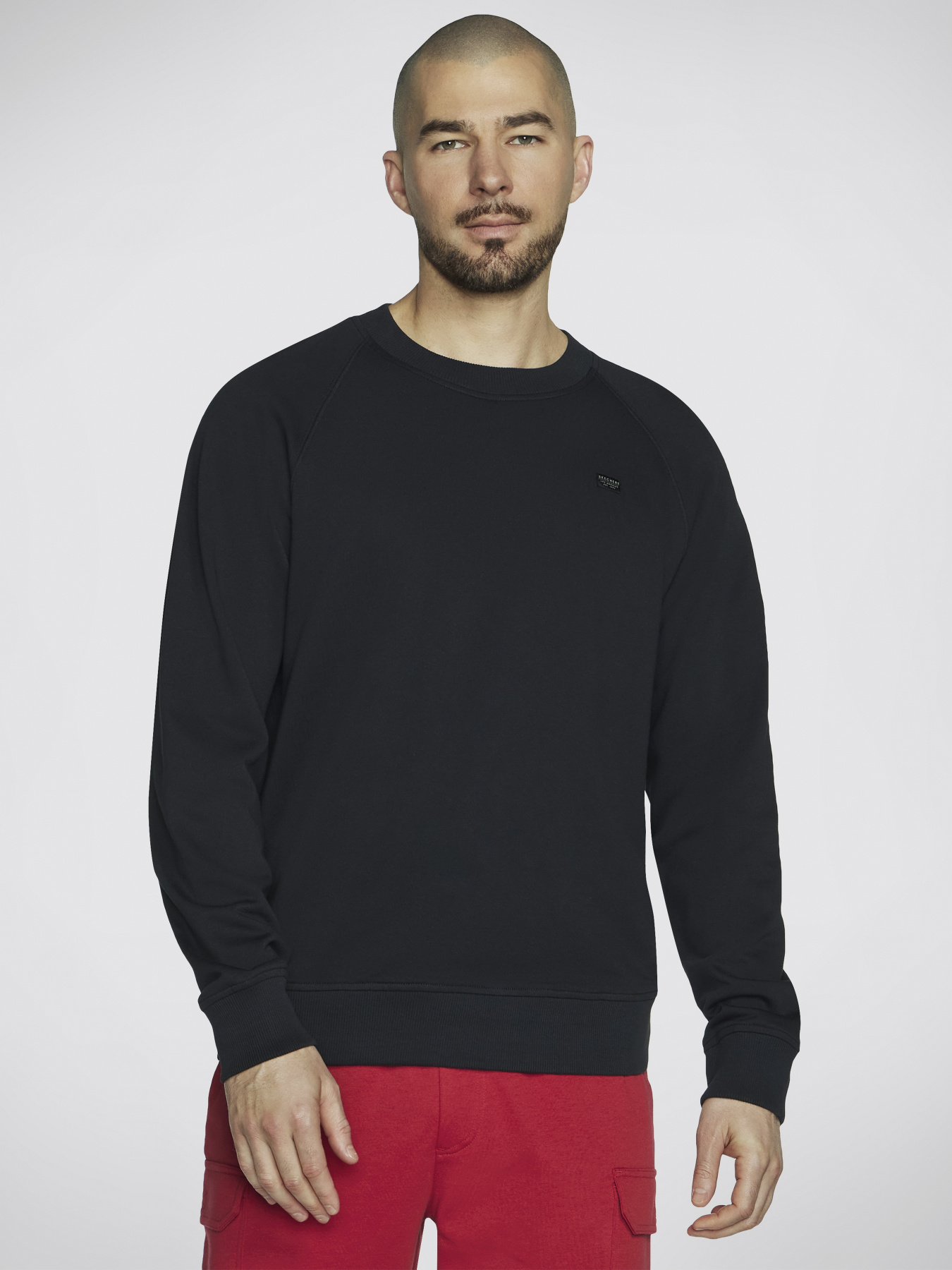 Світшот Skechers Classic Crew модель LT111 BLK Світшот Skechers Classic Crew модель LT111 BLK Фото
