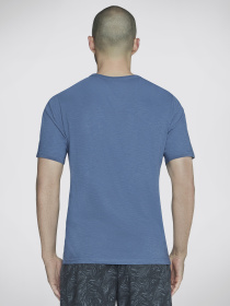Футболка Skechers Skech-Breeze Slub Pocket Tee модель TS26 BLGY Фото