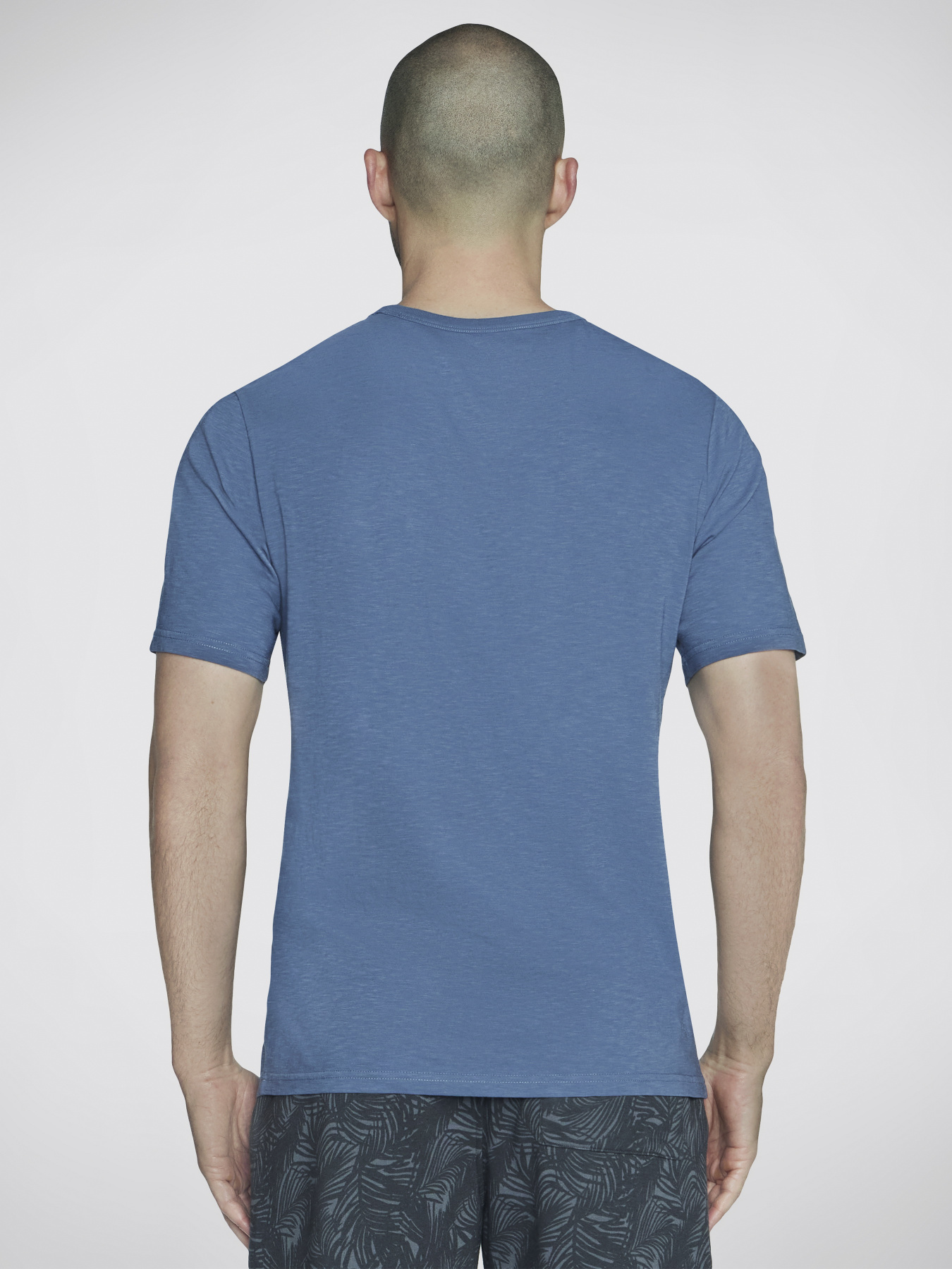 Футболка Skechers Skech-Breeze Slub Pocket Tee модель TS26 BLGY Фото