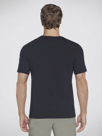 Футболки и поло Skechers Skech-Breeze Slub Pocket Tee модель TS26 BLK Фото