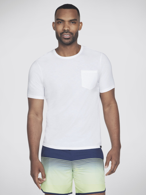 Футболка Skechers Skech-Breeze Slub Pocket Tee Модель TS26 WHT Фото