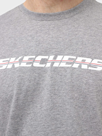Футболка Skechers Strikethrough Tee модель TS72 LTGY Фото