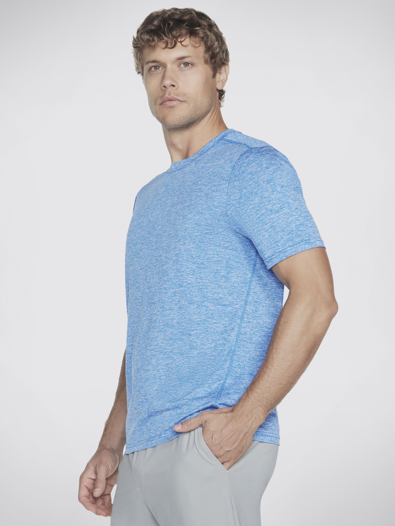 Футболка Skechers GO DRI Charge Tee модель TS84 BLGR Фото