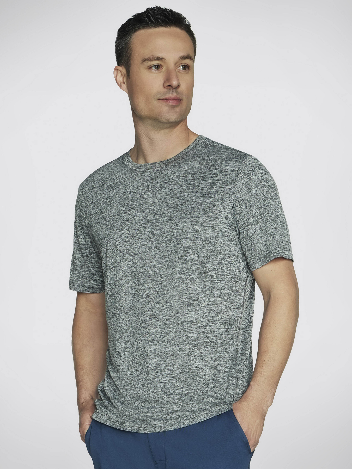 Футболка Skechers GO DRI Charge Tee модель TS84 CHAR Фото