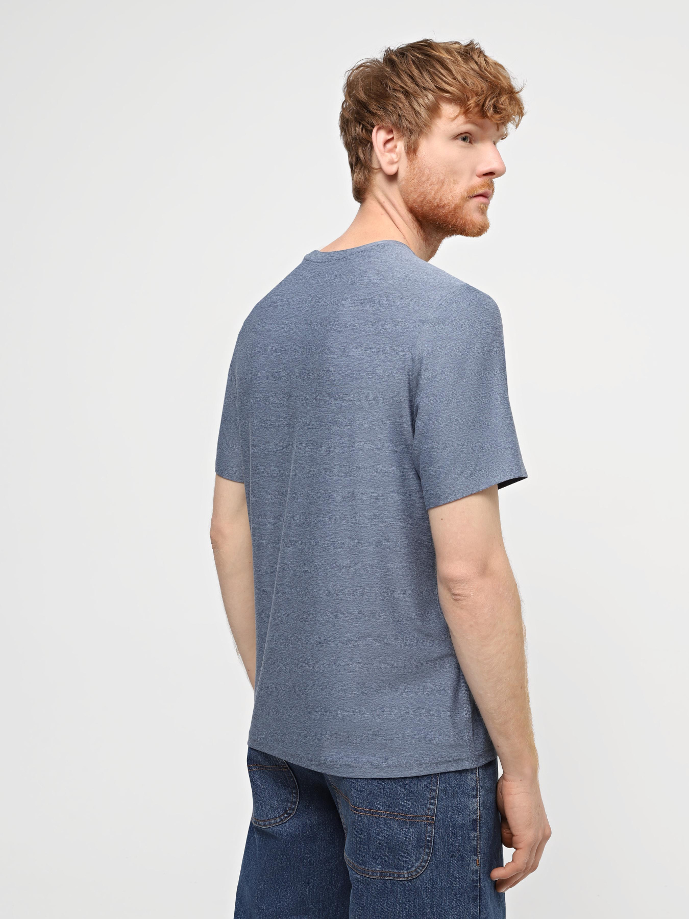 Футболка Skechers GO Dri All Day Модель TS107 BLGY Фото