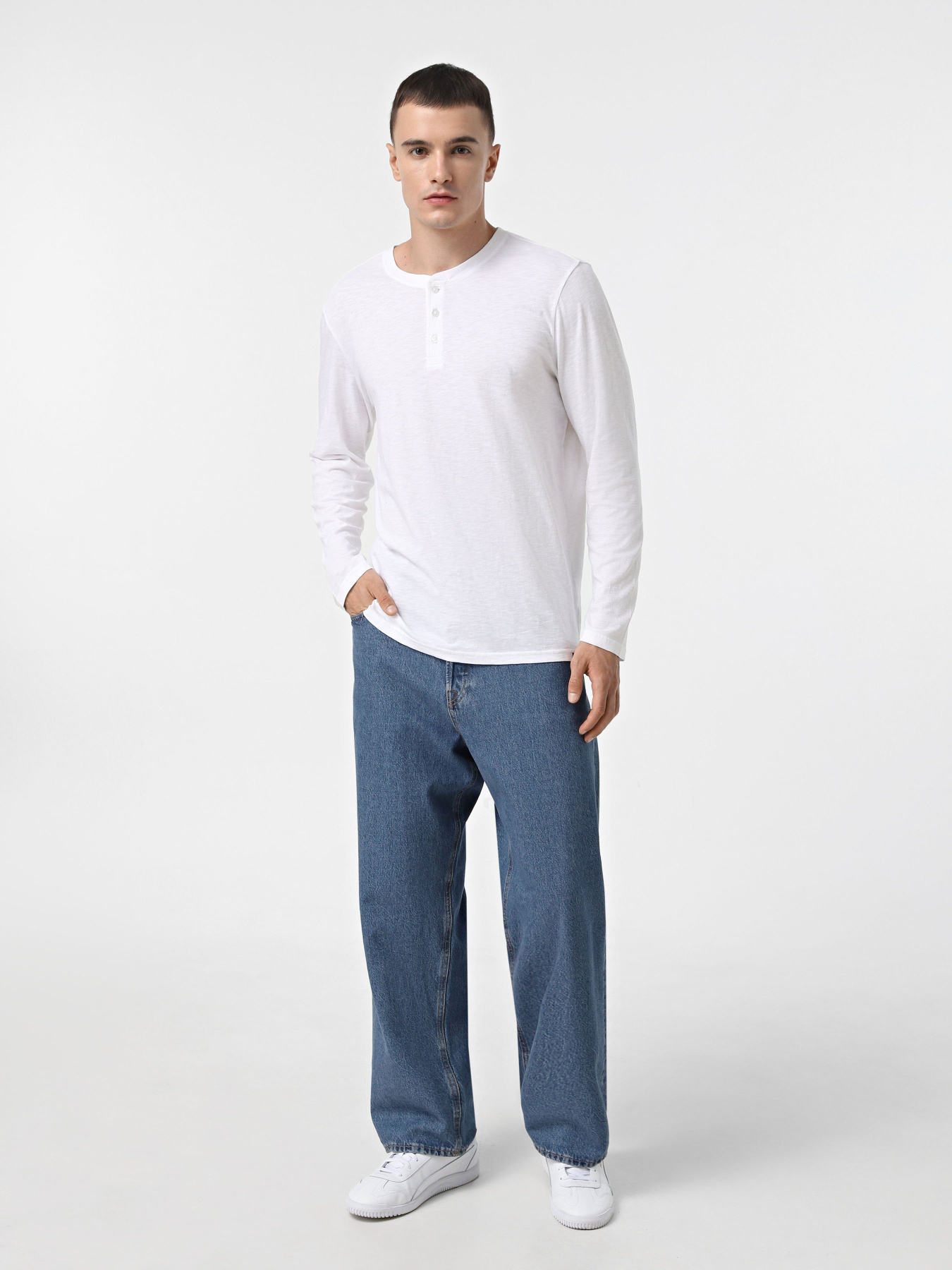 Лонгслив Skechers Skech-Breeze Slub модель LT48 WHT Фото