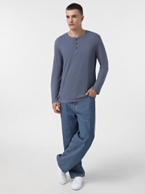 Лонгслив Skechers Skech-Breeze Slub модель LT48 BLGY Фото