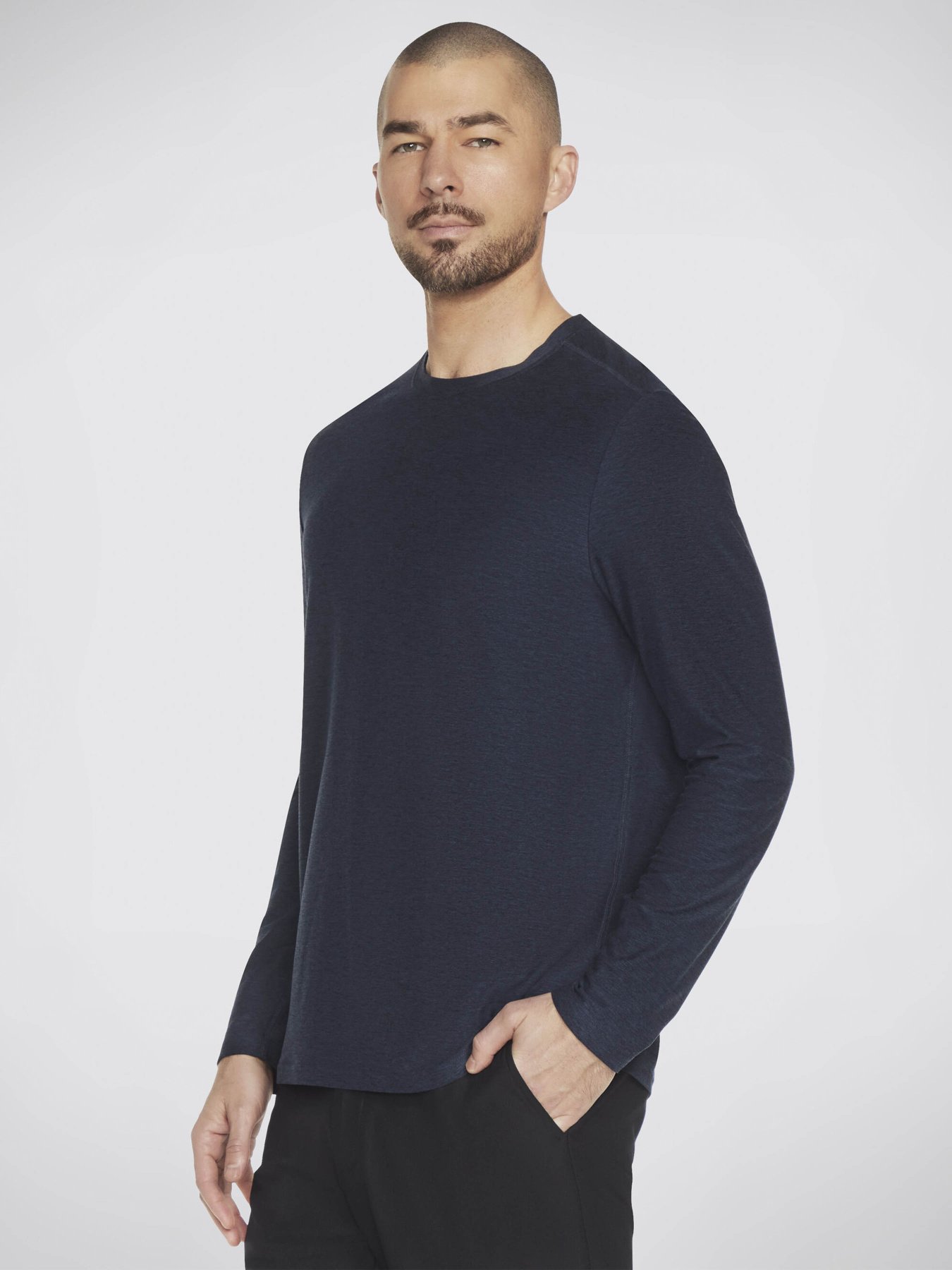 Лонгслів Skechers Go Dri All Day модель LT115 NVY Фото