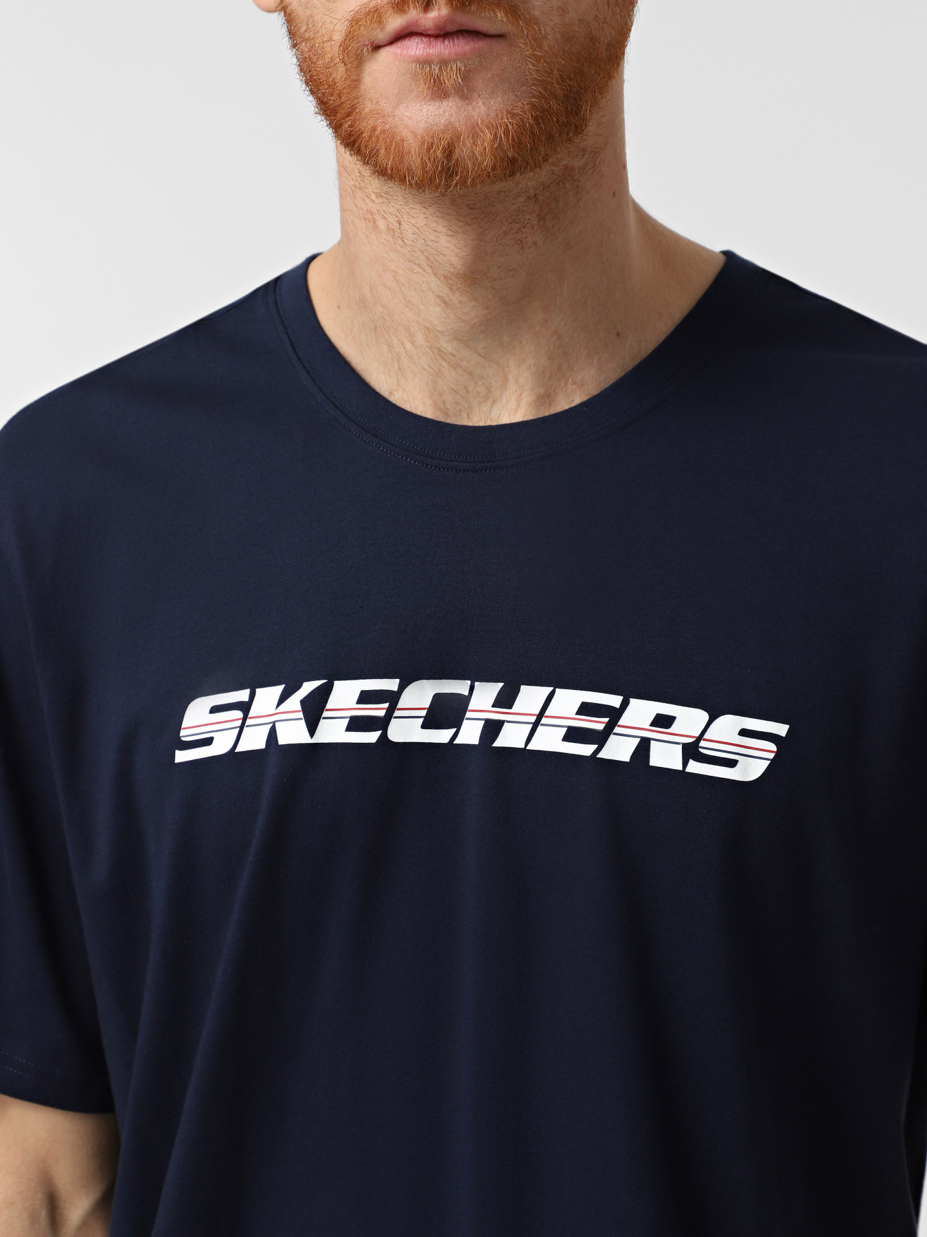 Футболка Skechers Strikethrough модель TS72 NVY Фото