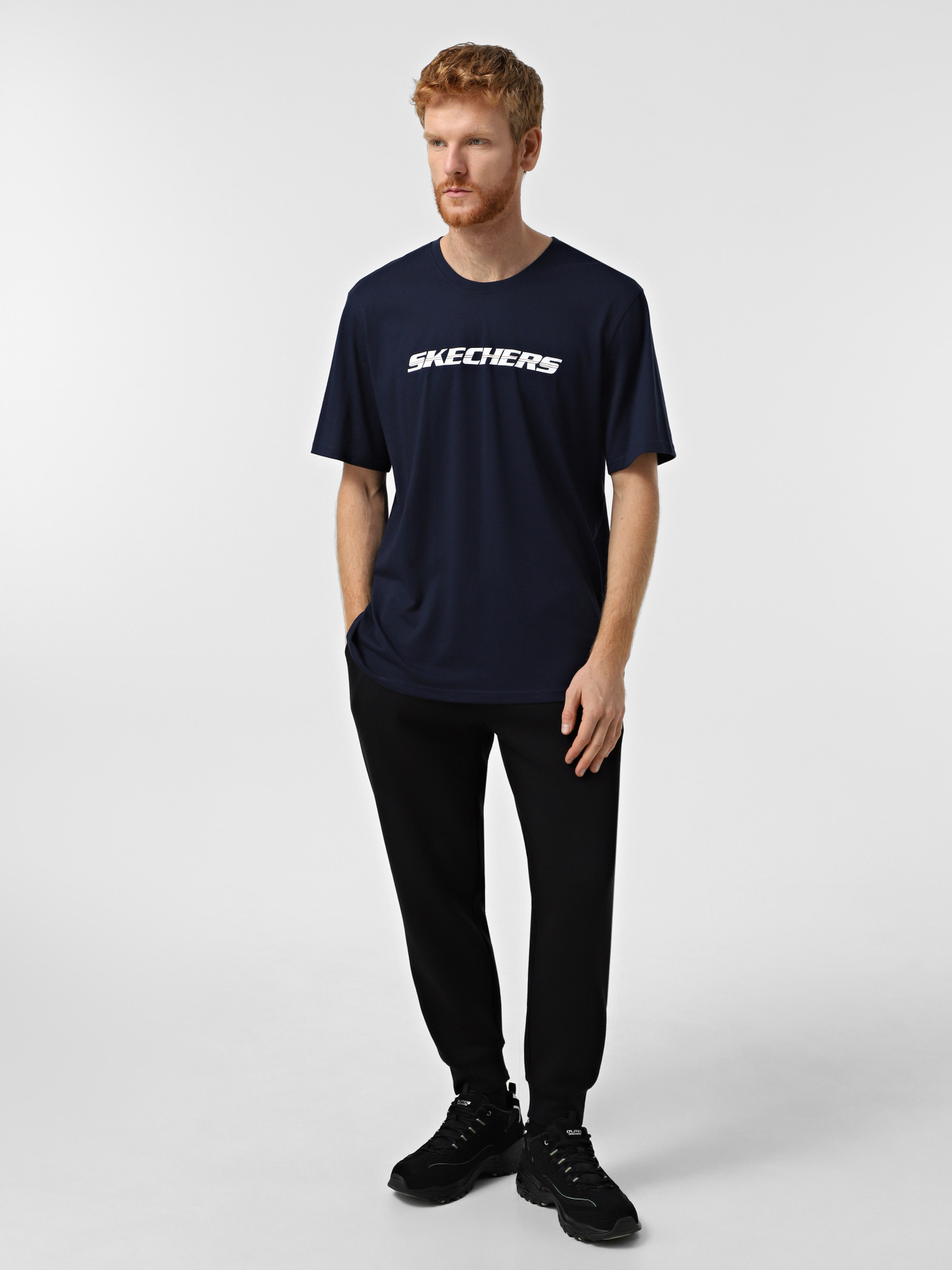 Футболка Skechers Strikethrough модель TS72 NVY Фото