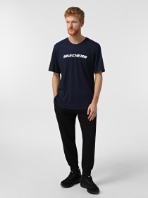 Футболка Skechers Strikethrough модель TS72 NVY Фото