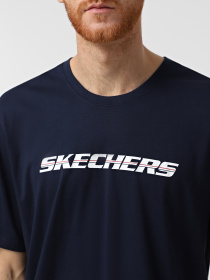 Футболка Skechers Strikethrough модель TS72 NVY Фото