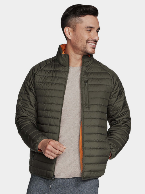 Демисезонная куртка Skechers GO Shield Altitude Reversible модель JA139 BROL Фото