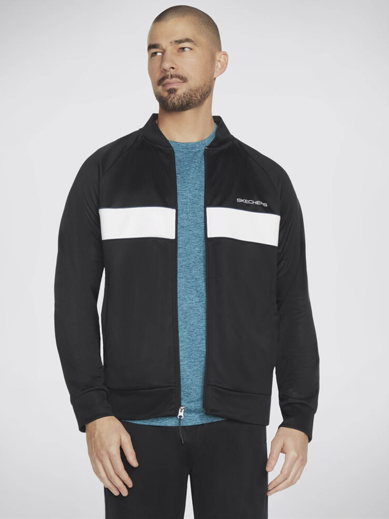 Кофта спортивная Skechers Skechtech Premier Track модель JA161 BLK Фото