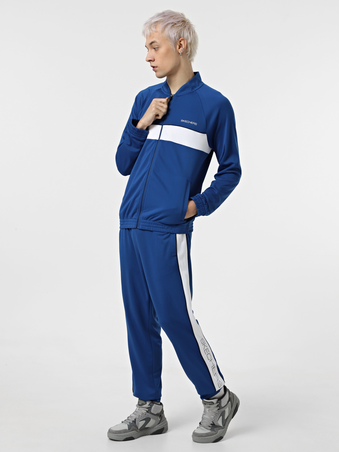 Кофта спортивная Skechers Premier Track модель JA161 RYL Фото