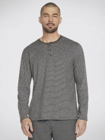 Лонгслів Skechers Skech Jersey Henley модель LT122 BKCC Фото