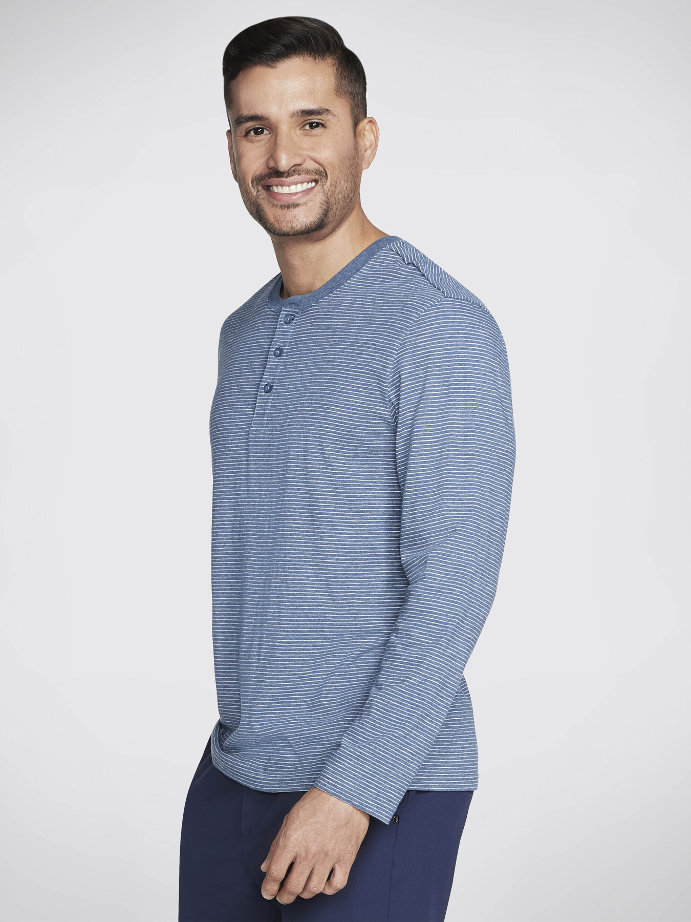 Лонгслів Skechers Skech Jersey Henley модель LT122 DEN Фото