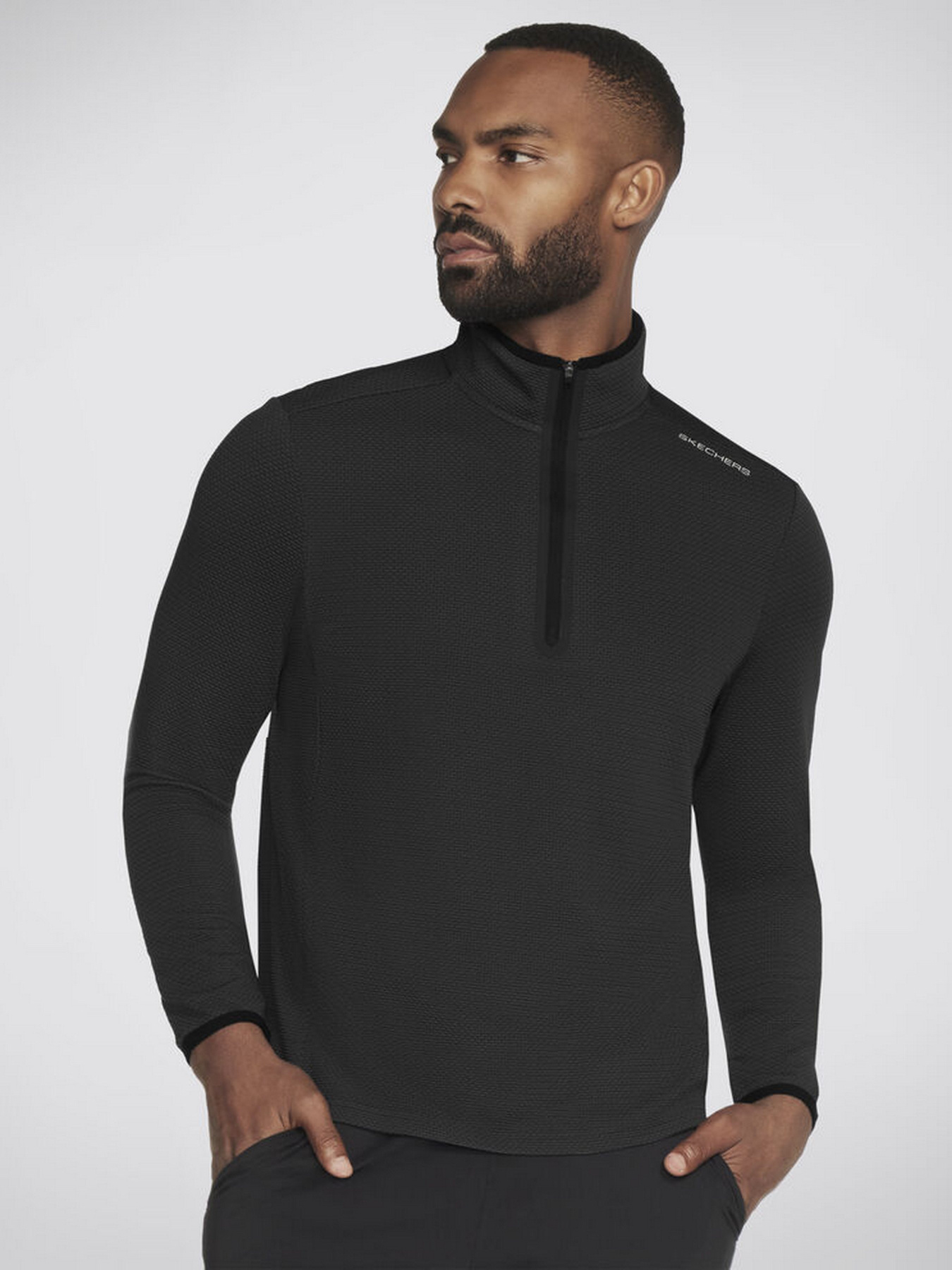 Кофта спортивная Skechers Skech-Knits Burst модель LT130 BLK Фото