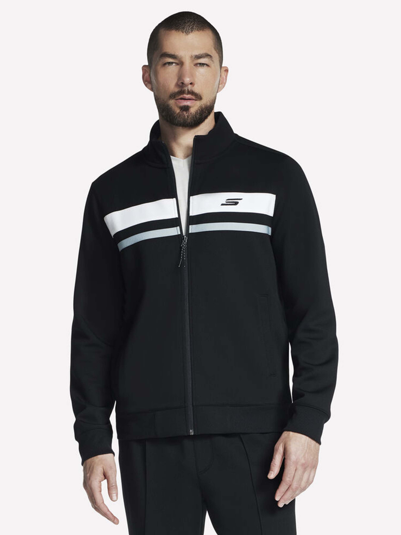 Спортивна кофта Skechers Performance Track модель JA177 BLK Фото