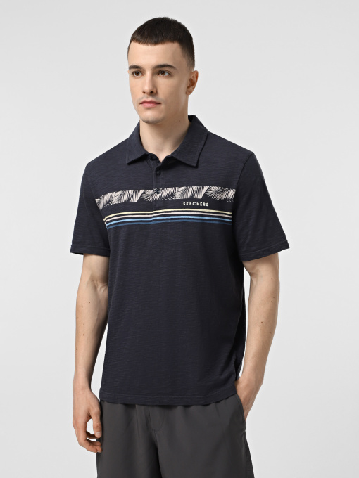 Поло Skechers Tropical Breeze Stripe модель TP105 CCNV Фото