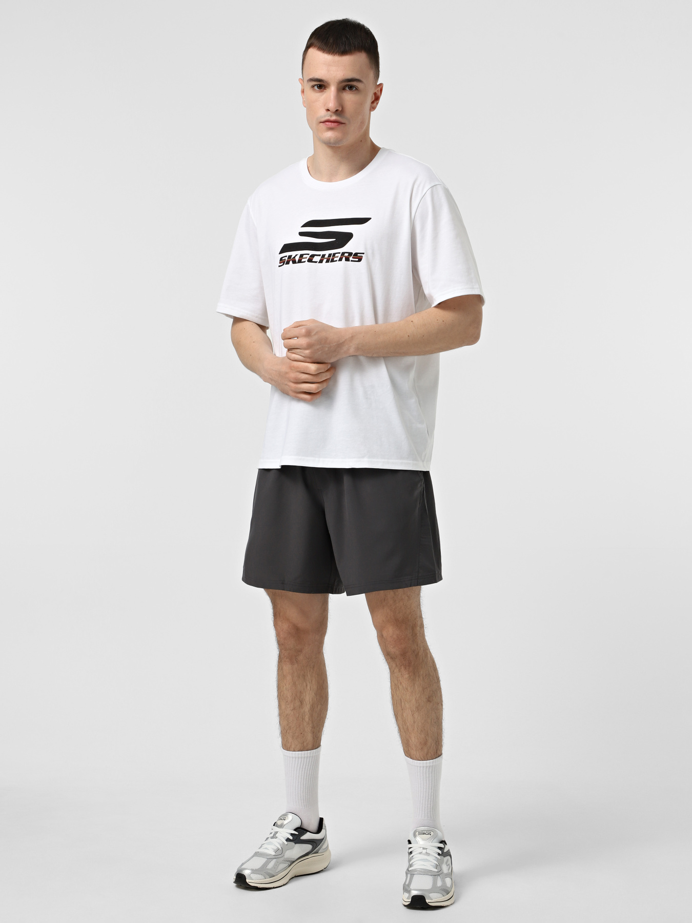 Футболка Skechers Performance Logo модель TS240 WHT Фото