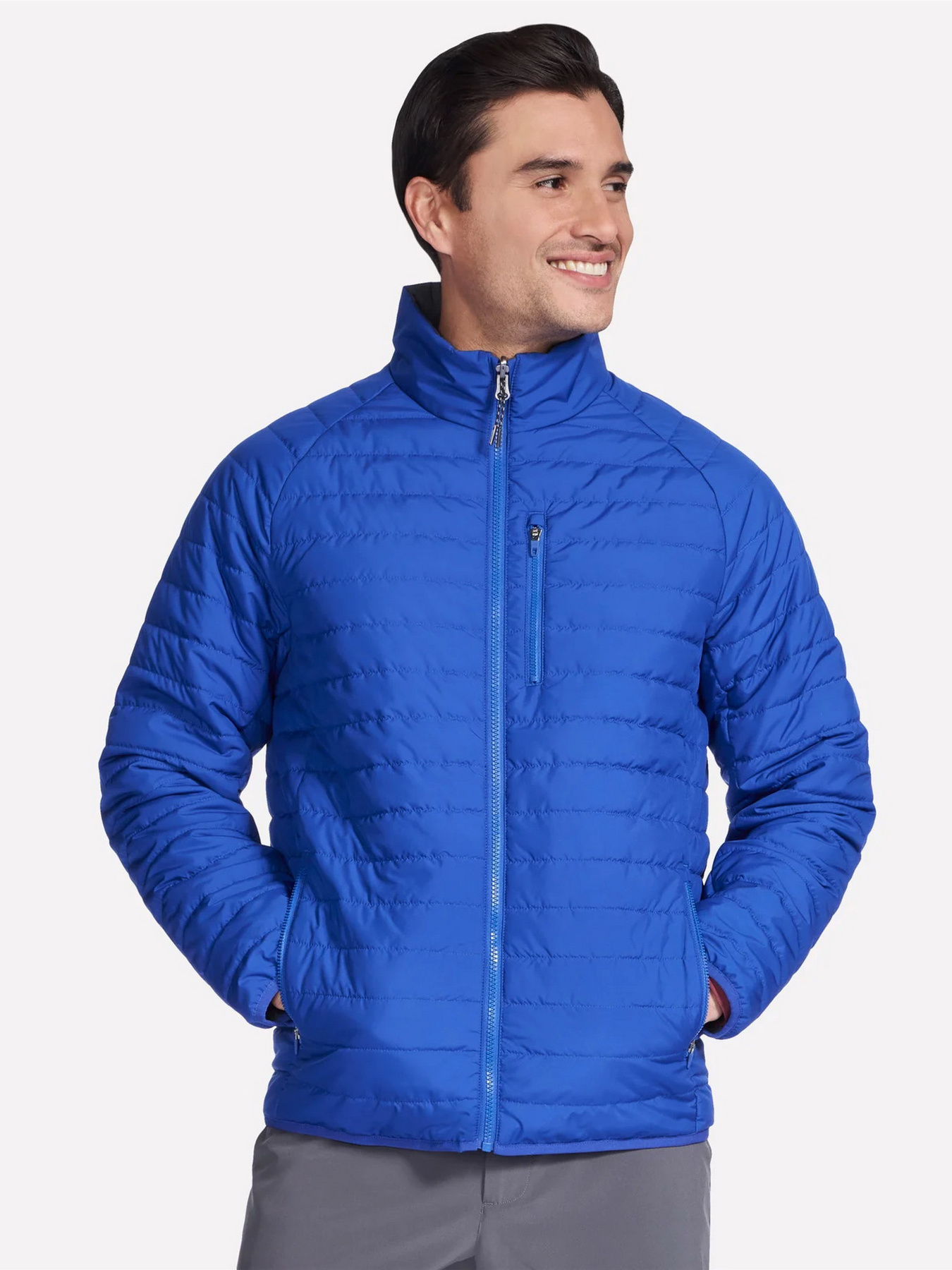 Демисезонная куртка Skechers модель JA139 BLU Фото