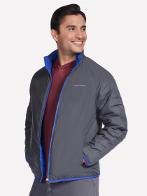 Демисезонная куртка Skechers модель JA139 BLU Фото