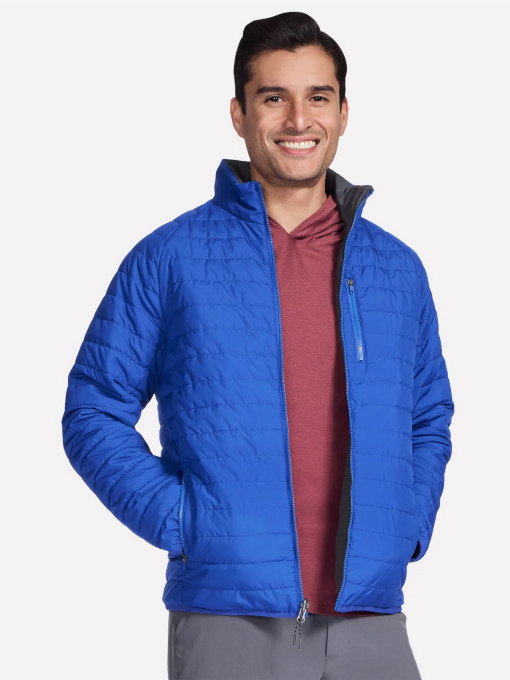 Демисезонная куртка Skechers модель JA139 BLU Фото