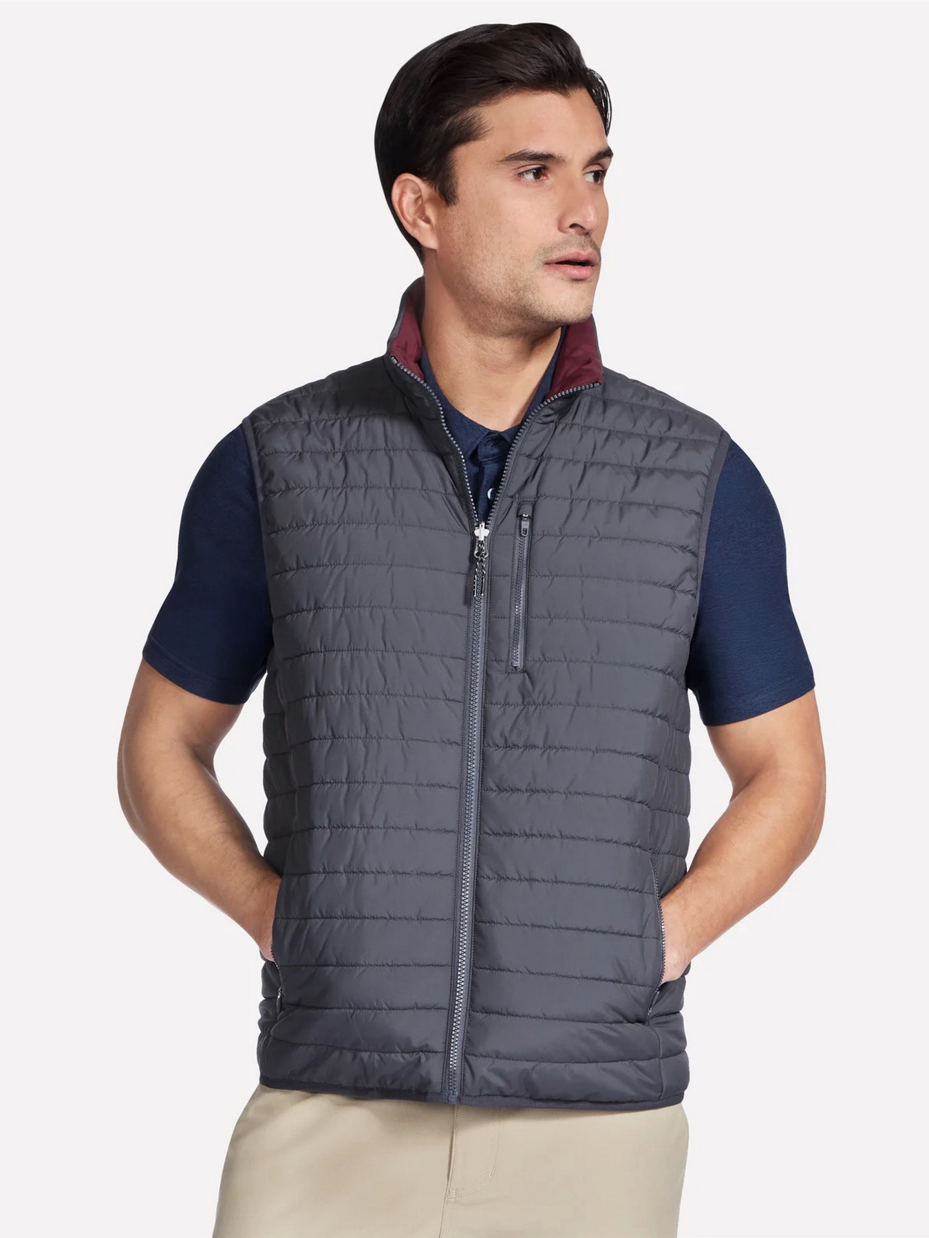 Жилет с утеплителем Skechers модель JA140 BKCC Фото