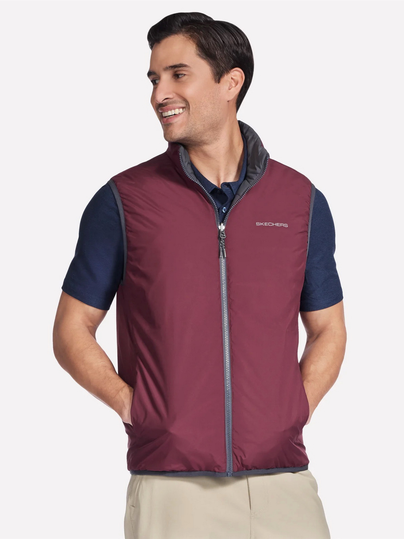 Жилет с утеплителем Skechers модель JA140 BKCC Фото