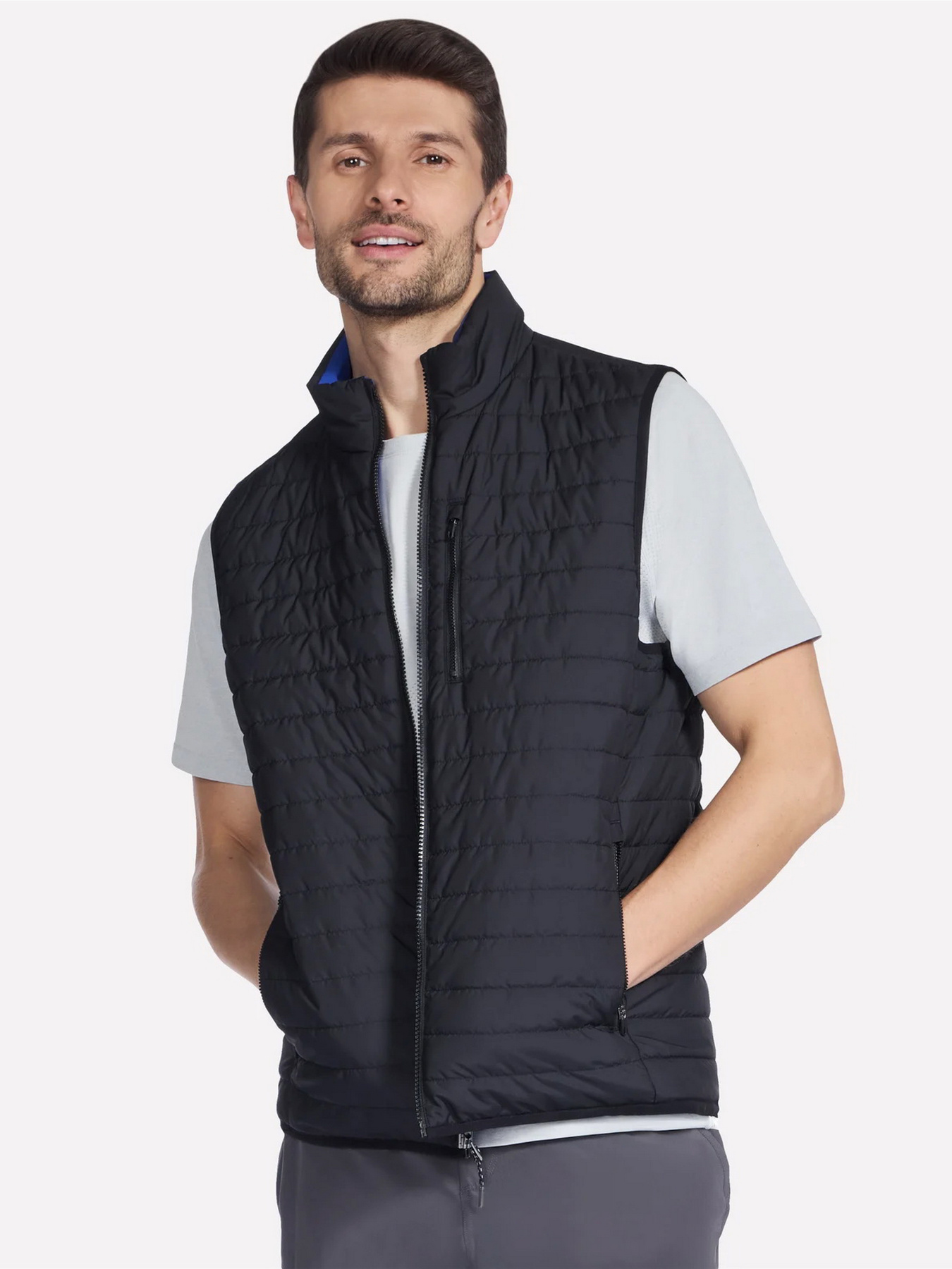 Жилет с утеплителем Skechers модель JA140 BKRY Фото